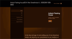 Desktop Screenshot of antiochpackinghouse.com