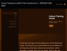 Tablet Screenshot of antiochpackinghouse.com